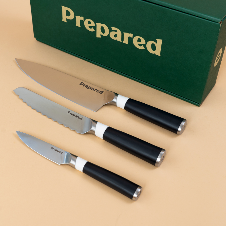 The Perfect Trio, a complete knife set for every Australian home chef.